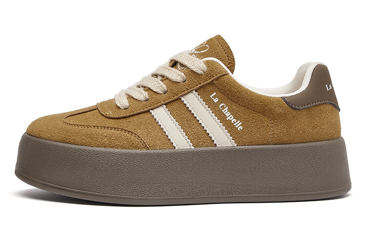 

Кроссовки La Chapelle Skateboarding Shoes Women's Low-top, коричневый