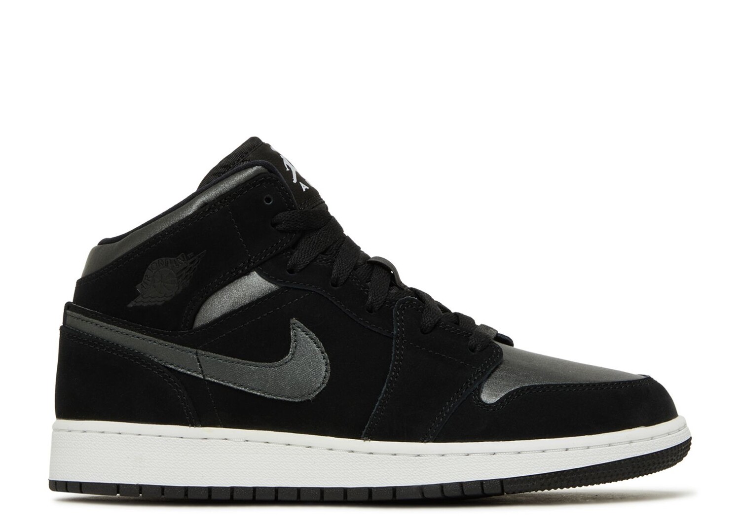 

Кроссовки Air Jordan Air Jordan 1 Mid Se Gs 'Black Anthracite', черный