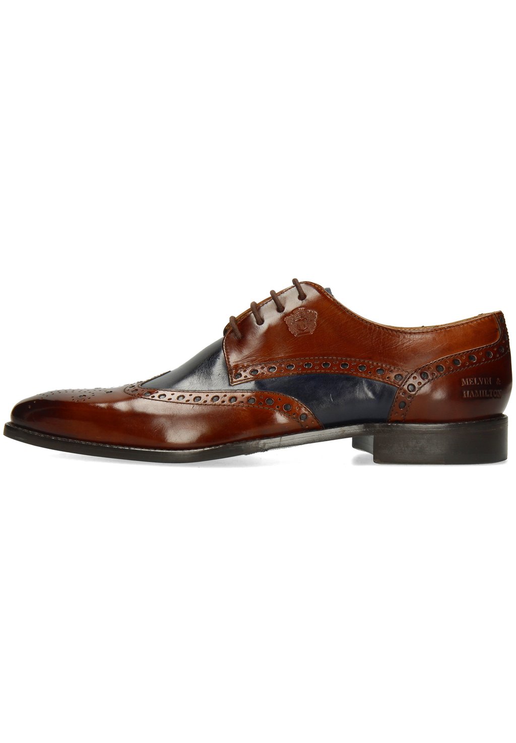 Элегантные туфли на шнуровке Martin 15 Crust Melvin & Hamilton, цвет bruin