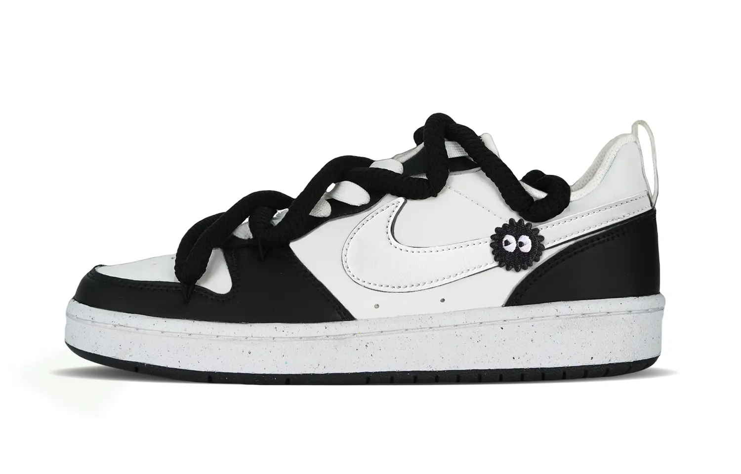 

Кроссовки Nike Court Borough Skateboarding Shoes Women's Low-top Black/white, черный/белый