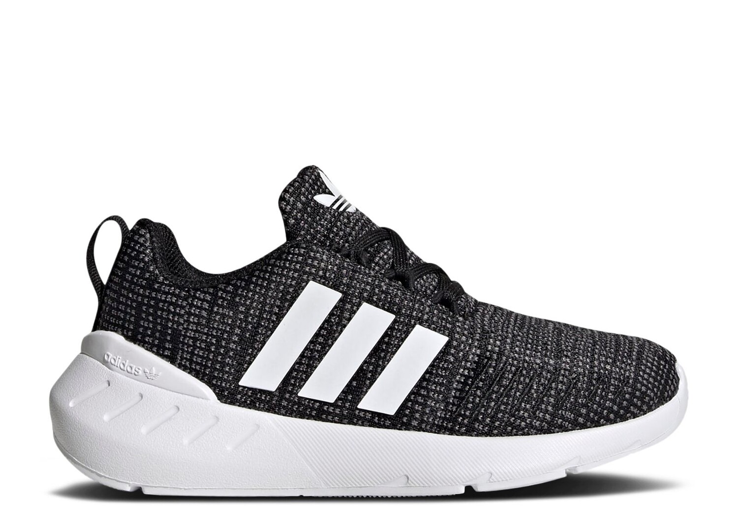 Кроссовки adidas Swift Run 22 Little Kid 'Black White', черный кроссовки adidas swift run 22 i black white черный