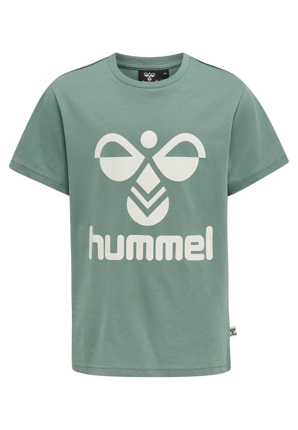 Футболка с принтом TRES Hummel, цвет mineral blue