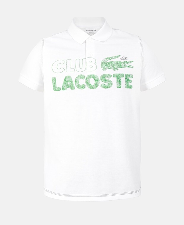 

Рубашка поло Lacoste, белый