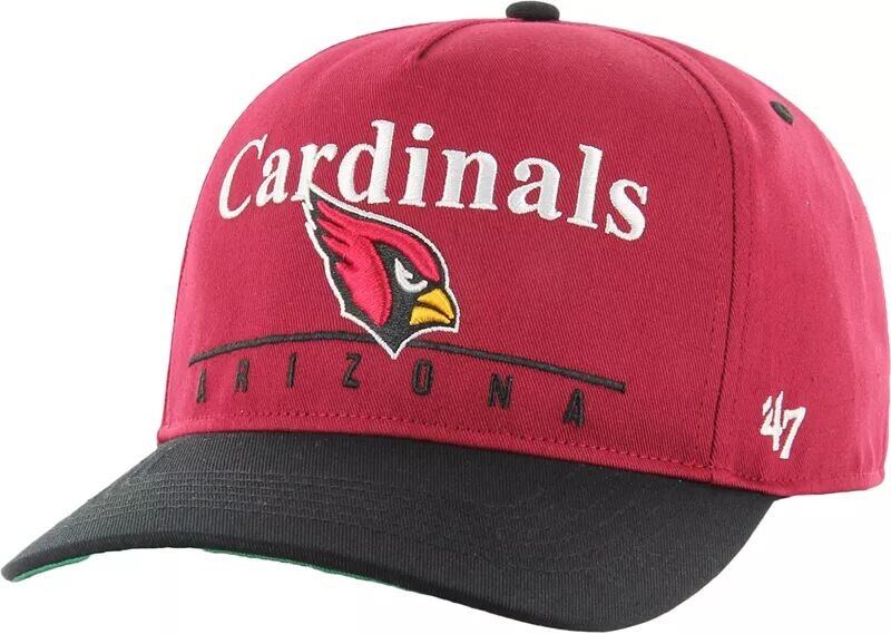 

Мужская красная регулируемая кепка Arizona Cardinals Super Hitch '47 Throwback