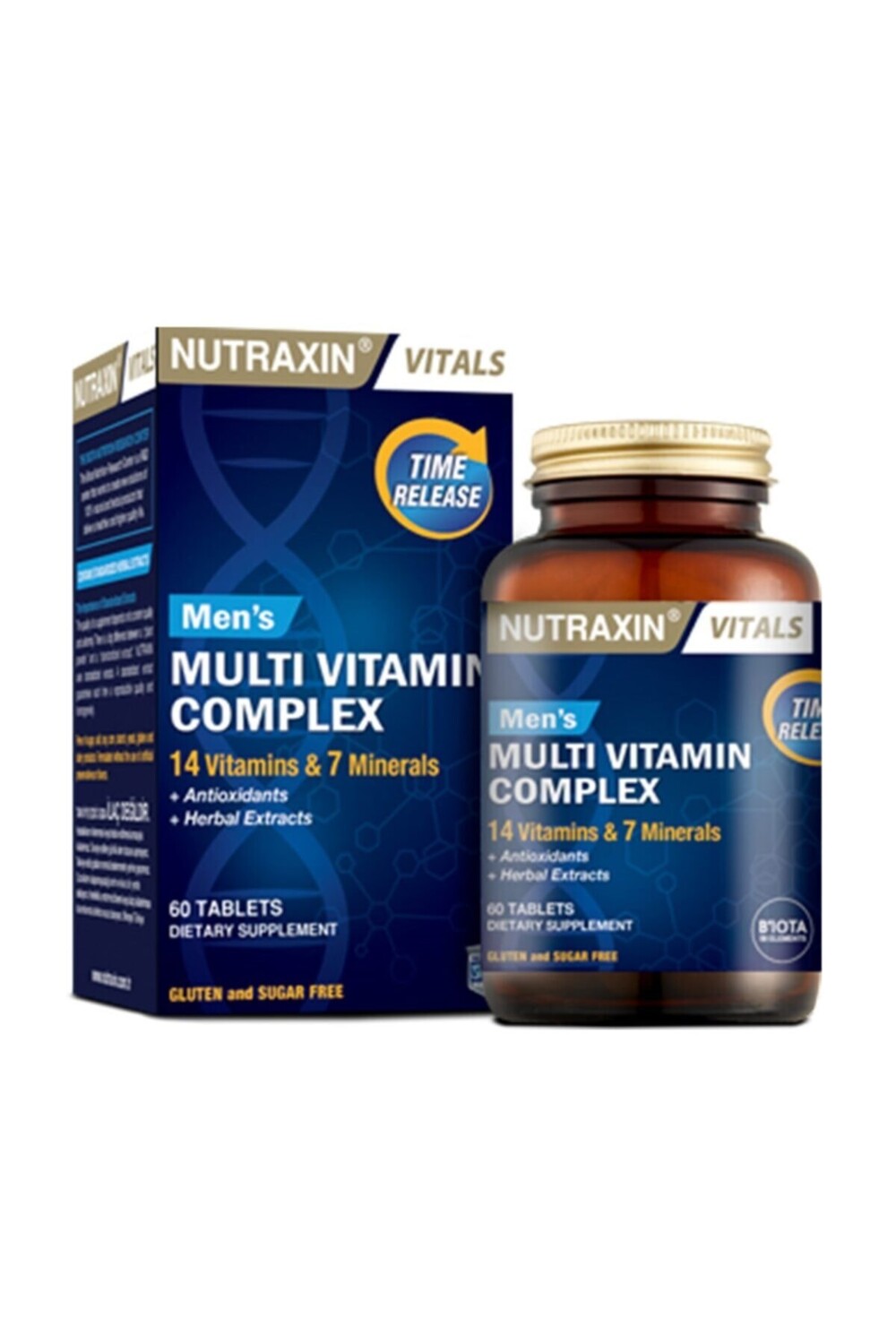 

Nutraxin Мультивитаминный и минеральный комплекс для мужчин 60