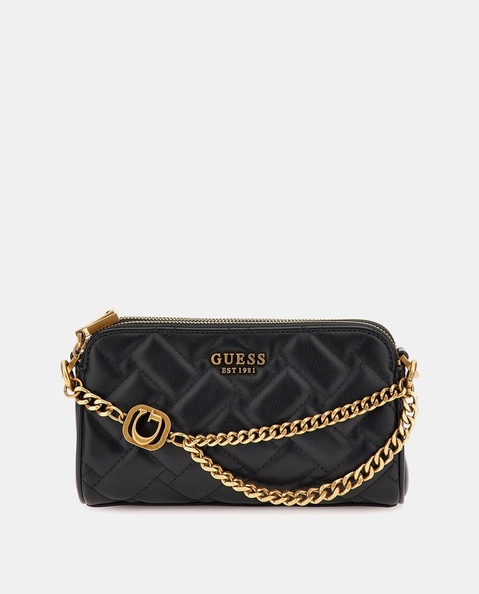

Черная сумка через плечо Gracelynn с цепочками Guess, черный