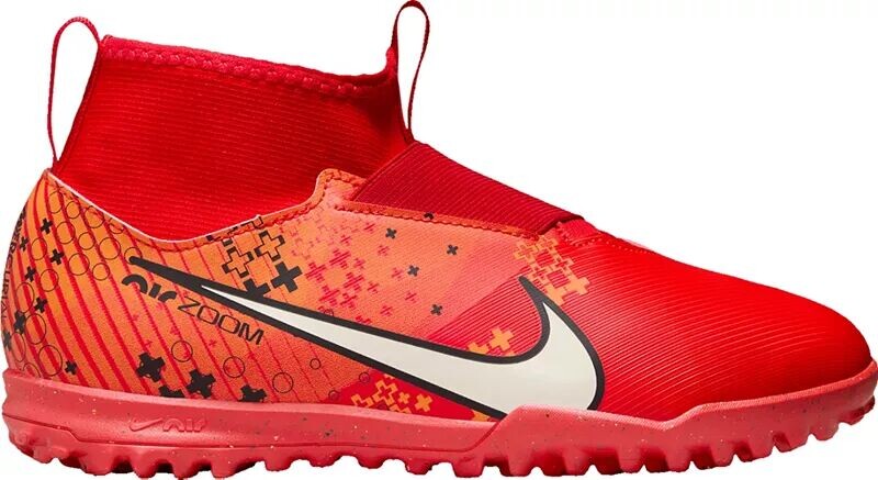 

Детские футбольные бутсы для газона Nike Mercurial Zoom Superfly 9 Academy MDS, красный