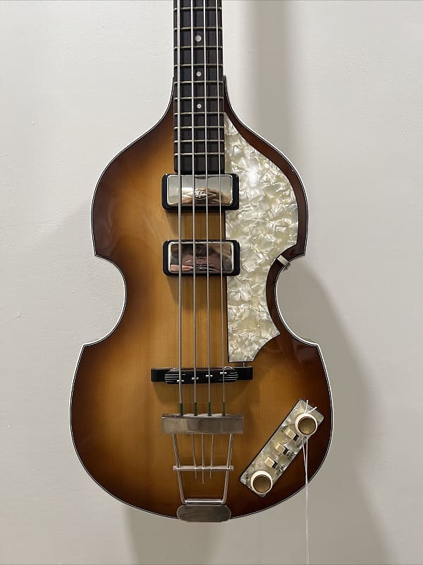 Басс гитара Hofner 500/1 Cavern Violin Bass 1961 - Sunburst brahner bv 400 1 4 скрипка