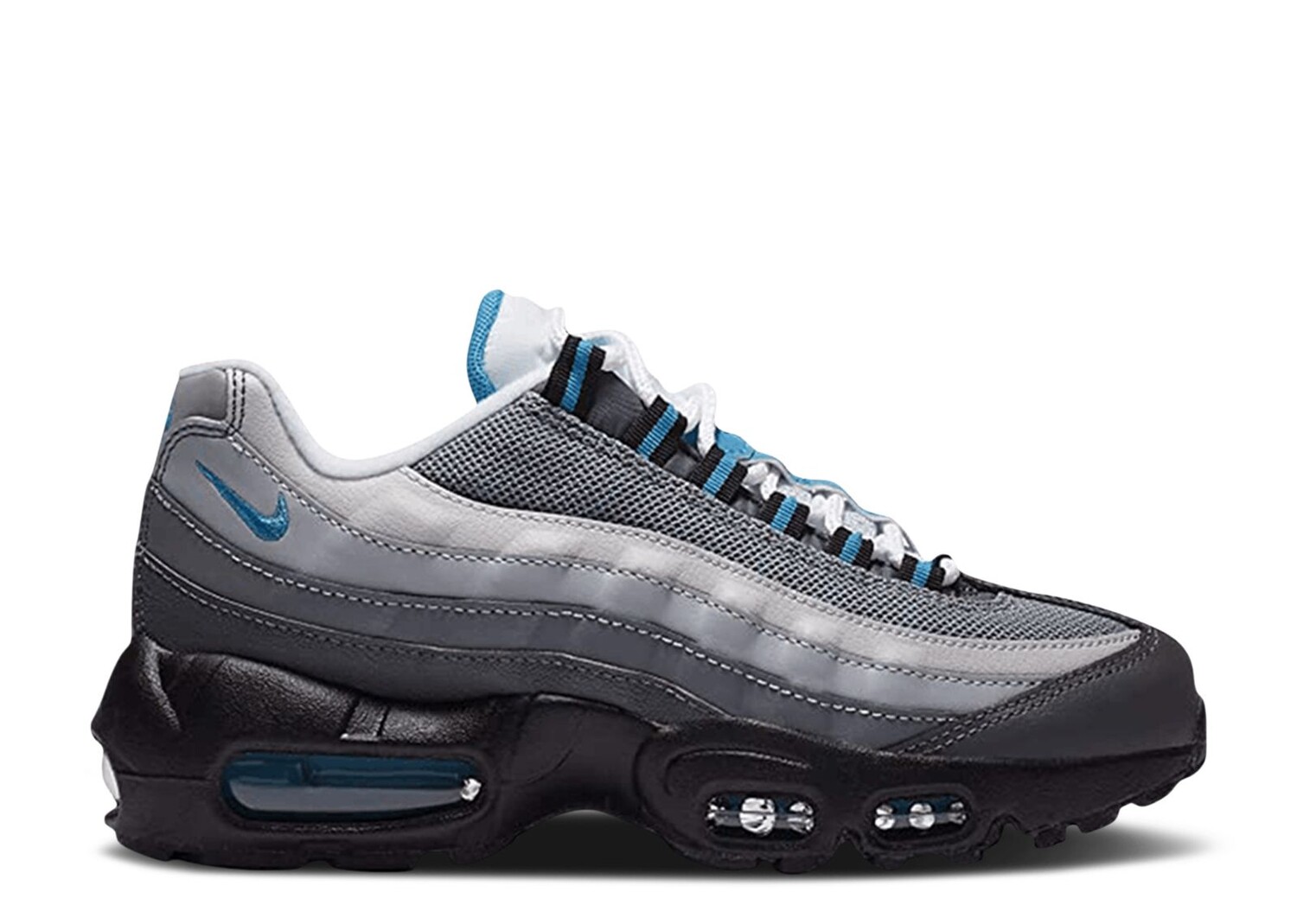 

Кроссовки Nike Air Max 95 Recraft Gs 'Grey Laser Blue', серый