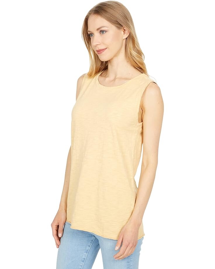 

Футболка Dylan by True Grit Vintage Soft-Slub Sleeveless Tee, цвет Haze