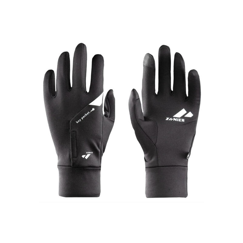 Перчатки ENDURANCE черные дышащие водонепроницаемые ветрозащитные ZANIER, цвет schwarz
