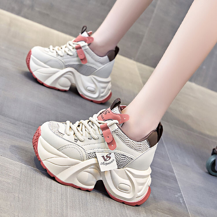 

Кроссовки Egger bird Chunky Sneakers Women's Low-top, коричневый