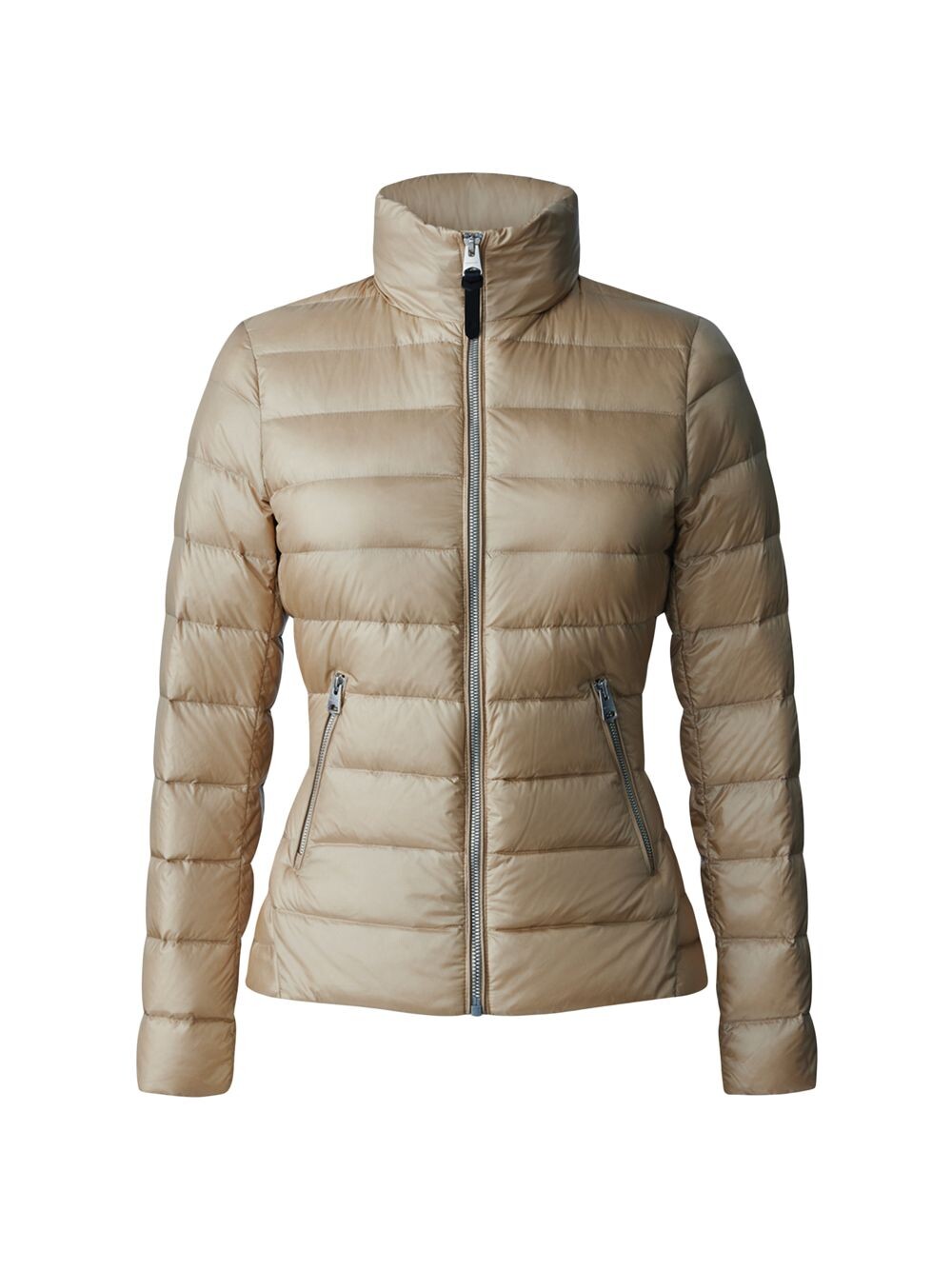 

Легкий сатиновый пуховик Daveen Mackage, бежевый