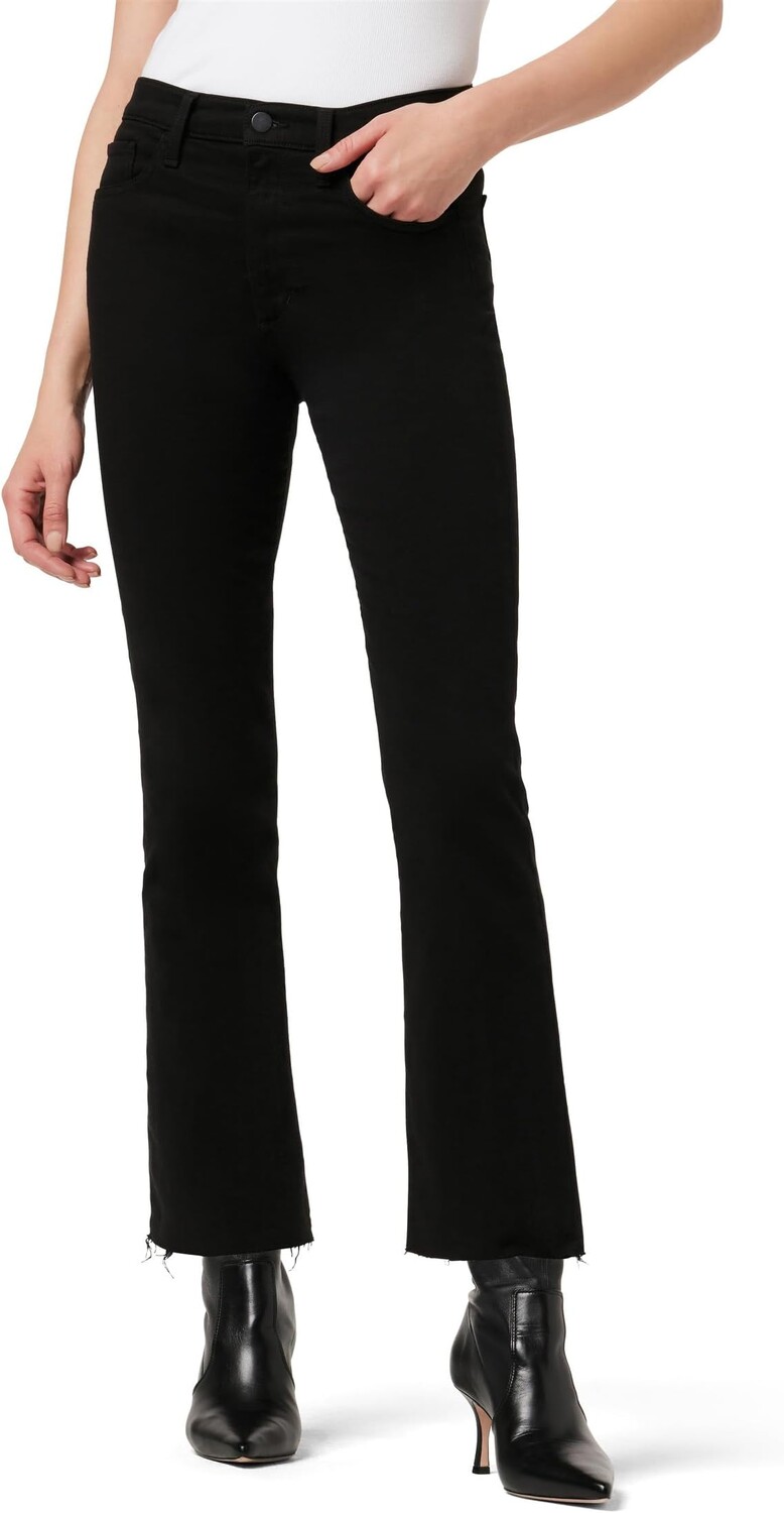 

Джинсы The Callie Crop Boot With Raw Hem Joe's Jeans, черный