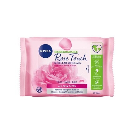 

Мицеллярные салфетки для очищения волос, 25 шт., Nivea