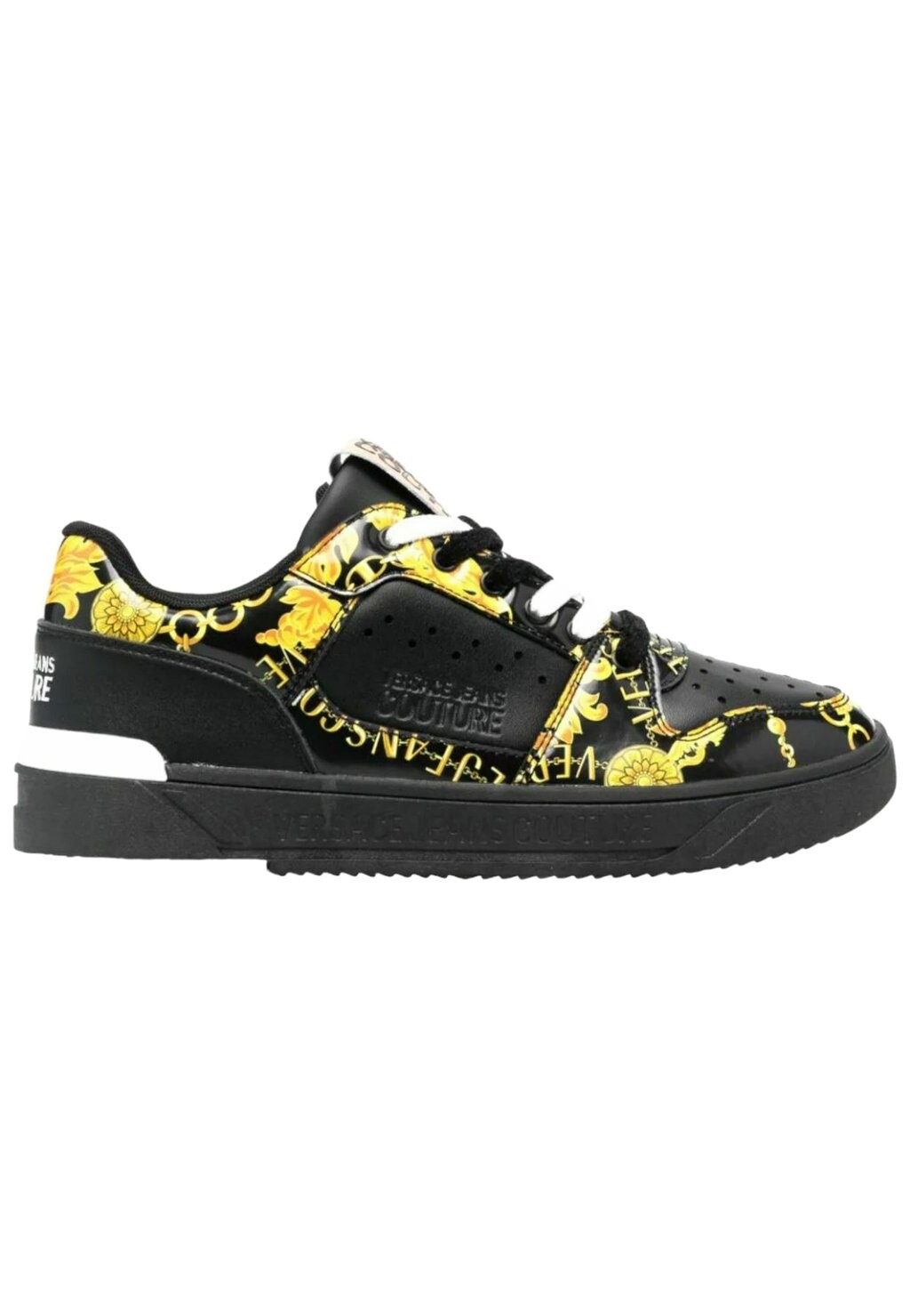 

Низкие кеды Versace Jeans Couture, черные