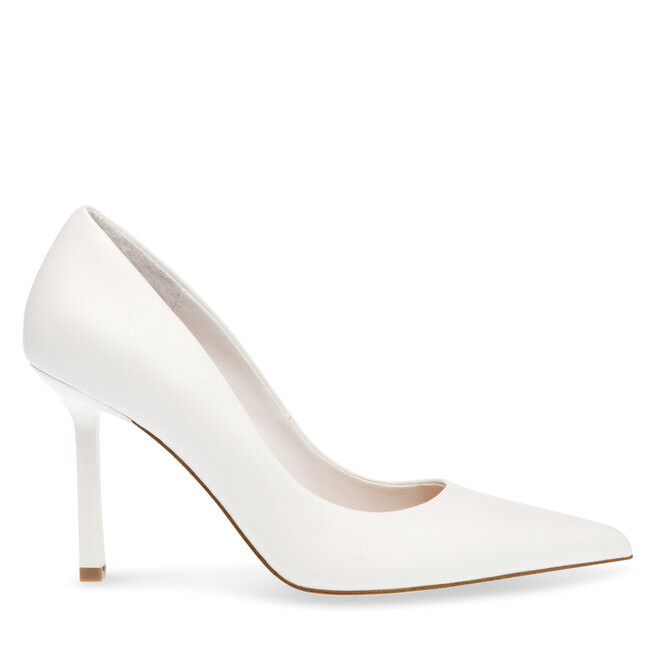 

Туфли на каблуке Steve Madden Classie Pump SM11002907-03001-107 White Leather, белый