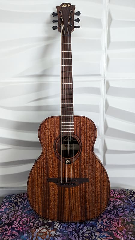 цена Акустическая гитара Lag Tramontane Khaya Acoustic Electric Guitar
