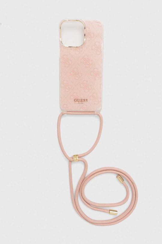 

Чехол для iPhone 15 Pro Max 6,7 дюйма Guess, розовый