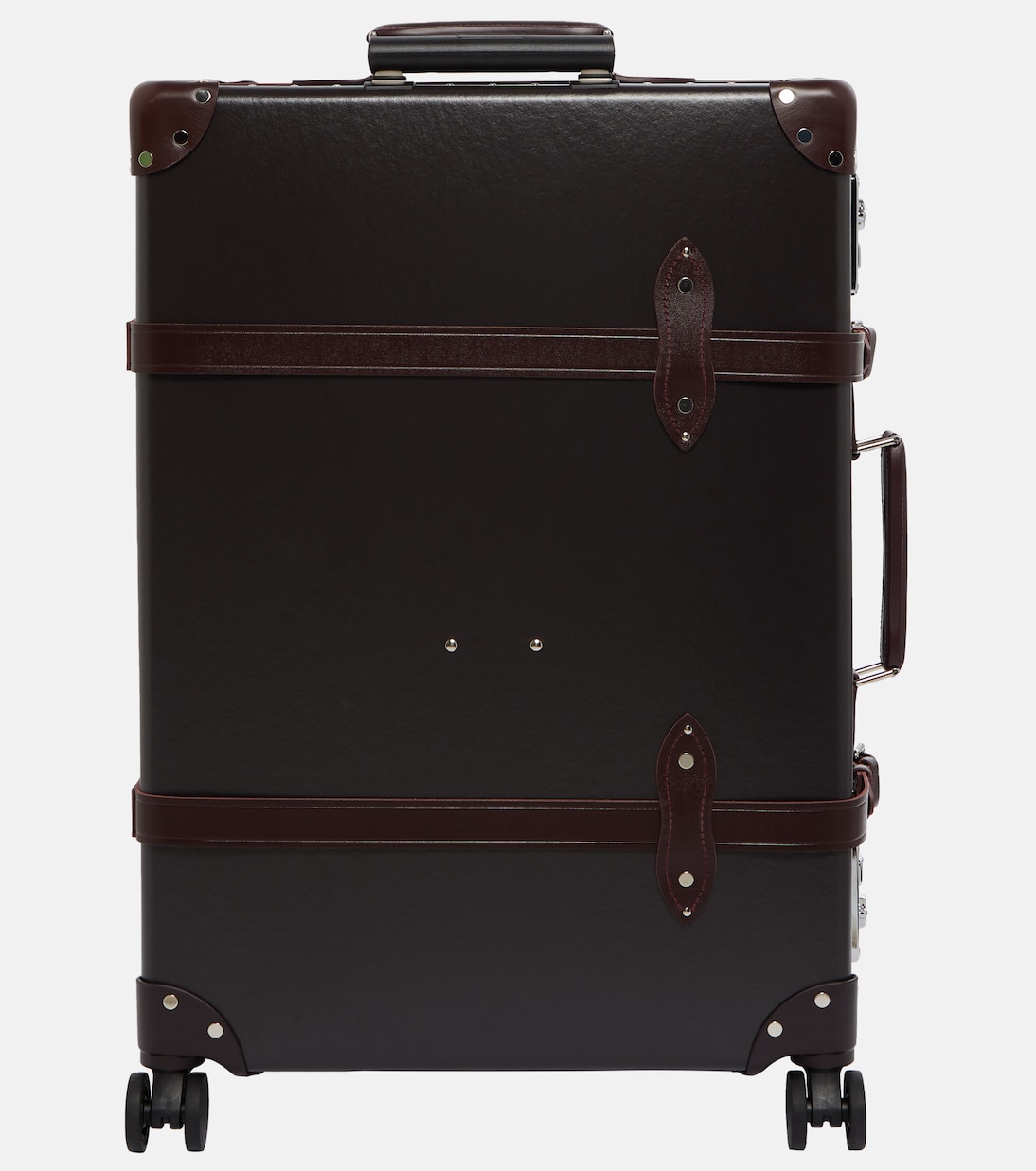 Большой чемодан для регистрации на рейс centenary Globe-Trotter, коричневый корпус для часов centenary с кожаной отделкой globe trotter черный