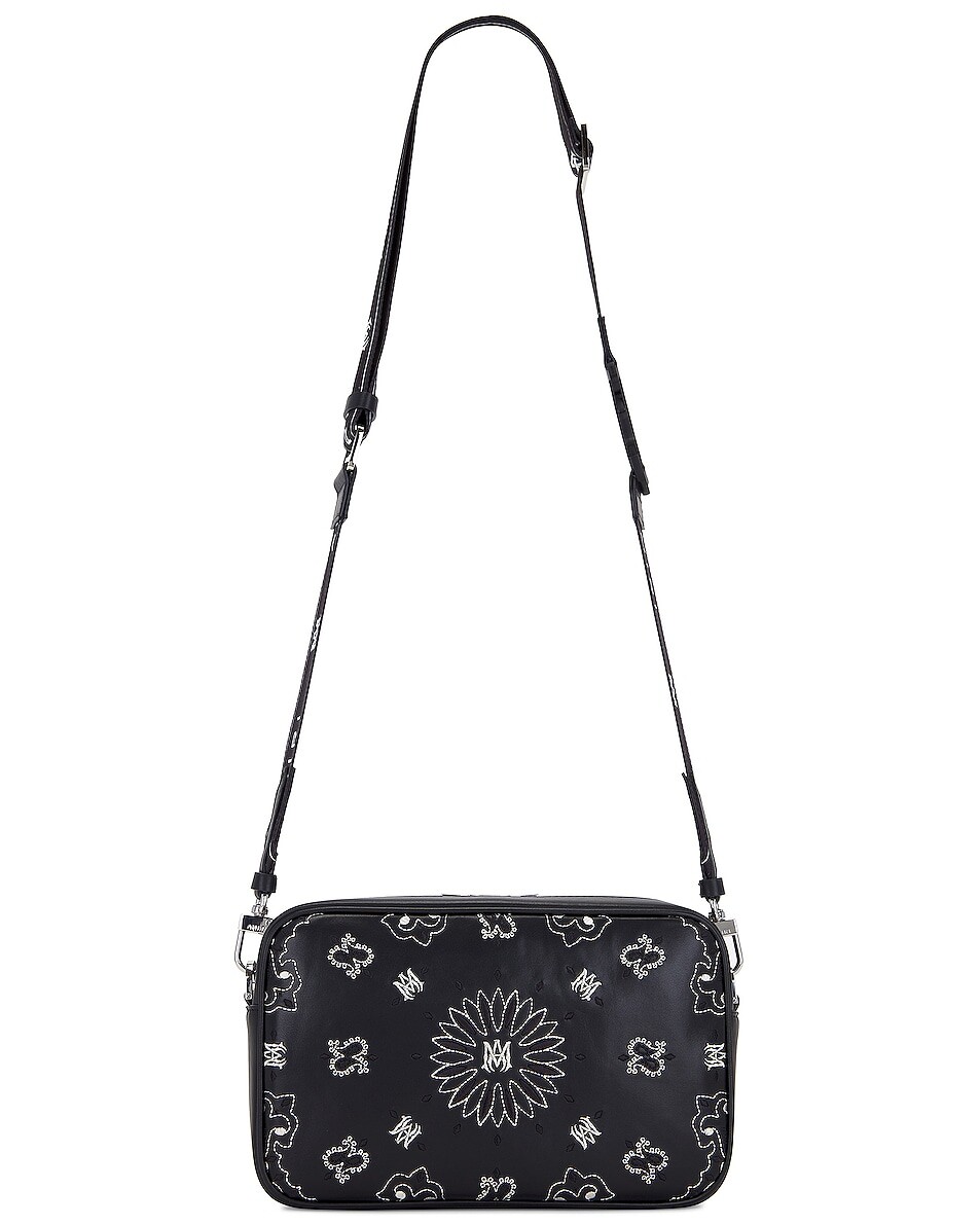 

Сумка кросс-боди Amiri Bandana Large Camera, черный