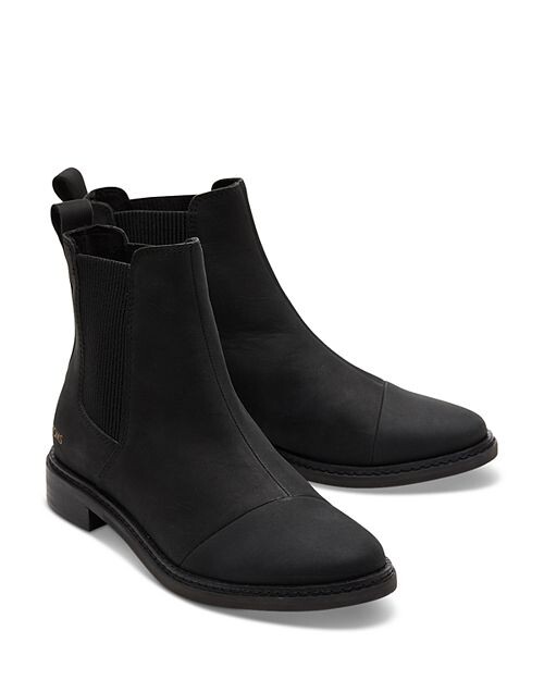 

Женские кожаные ботинки челси Charlie TOMS, цвет Black