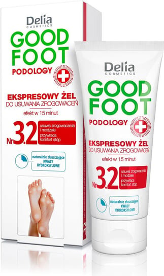 

Гель для экспресс-удаления мозолей, 60 мл Delia Cosmetics, Good Foot Podology №3.2