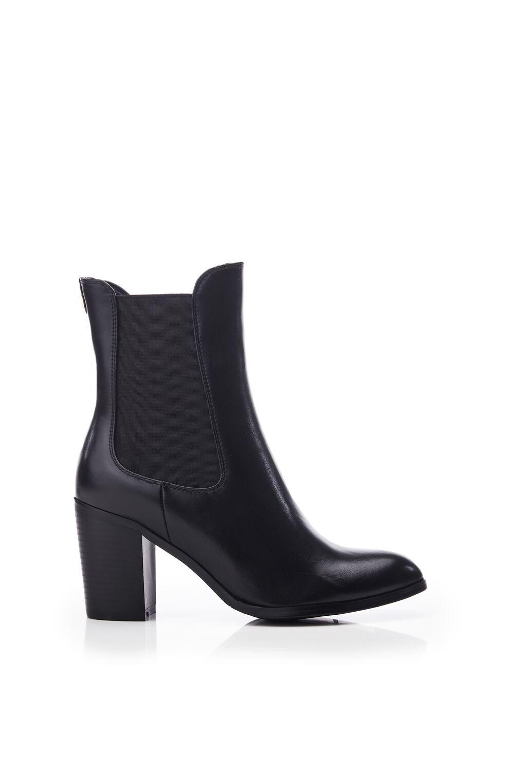 

Ботинки на каблуке Brie Porvair Moda In Pelle, черный