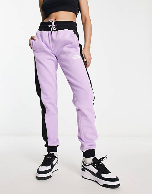 

Сиреневые флисовые джоггеры The North Face Icon