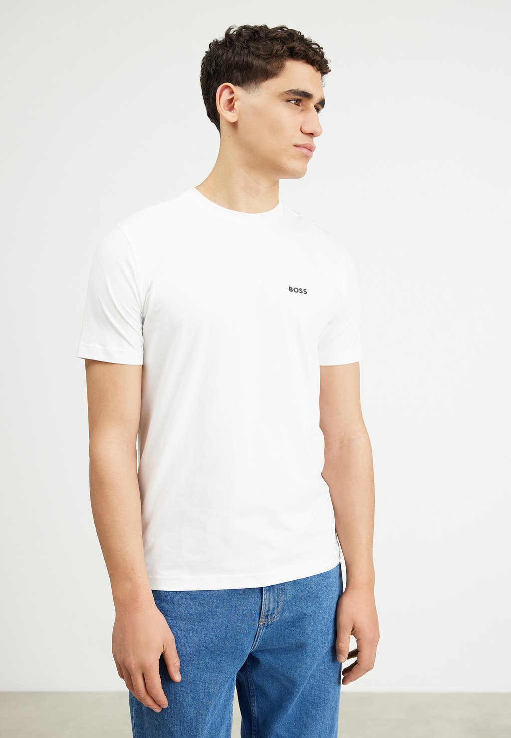 Базовая футболка BOSS, белая