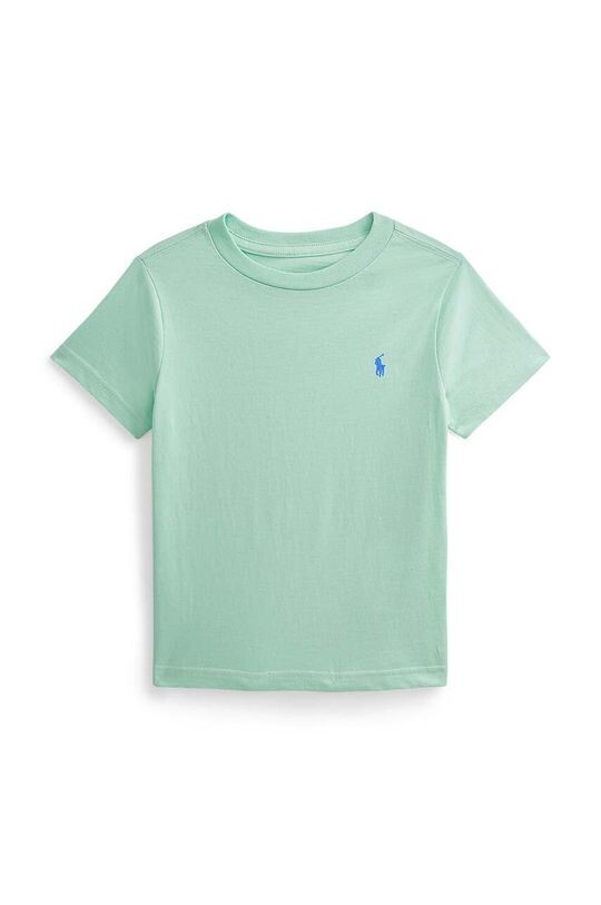 

Polo Ralph Lauren Детская хлопковая футболка, зеленый