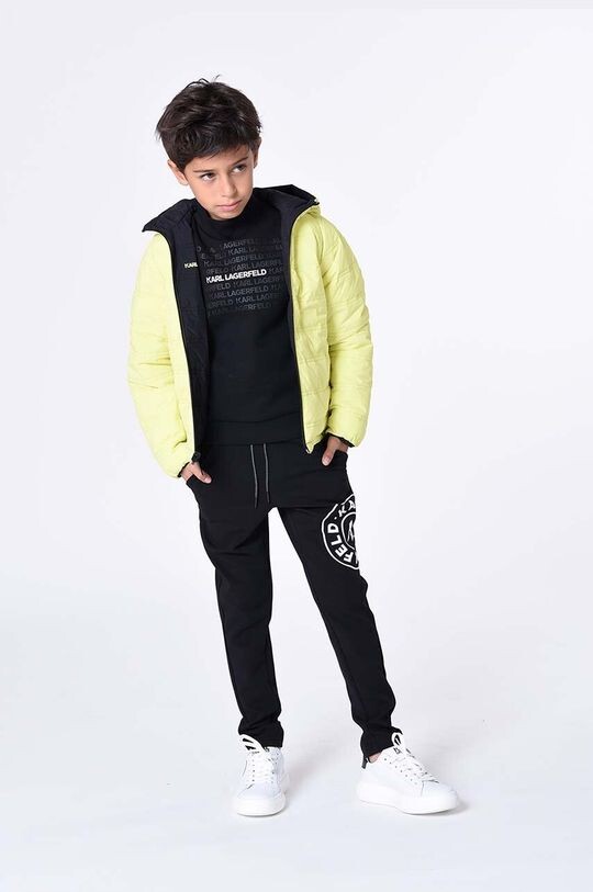 

Кожаные детские кроссовки Karl Lagerfeld, белый
