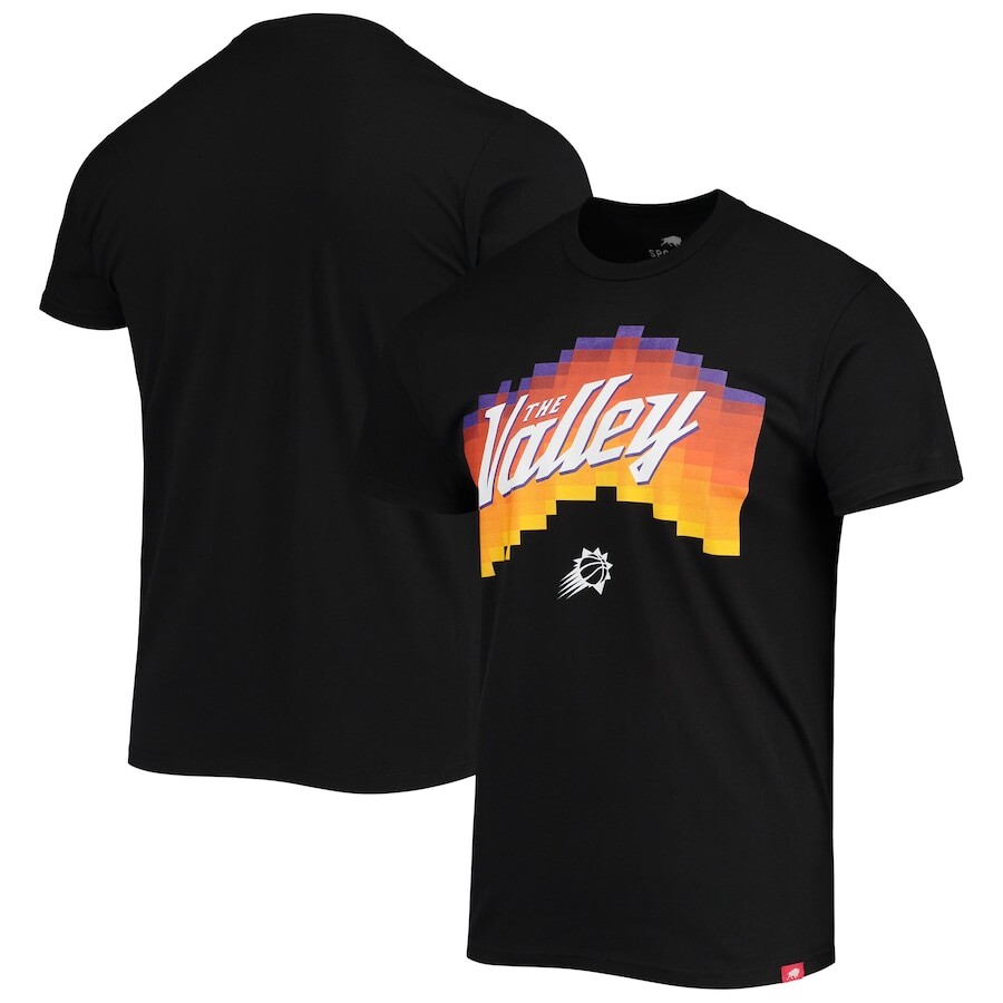 

Футболка с коротким рукавом Sportiqe Phoenix Suns, черный