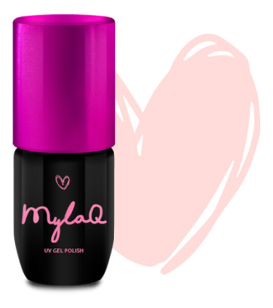 

Mylaq, Гибридный лак для ногтей, M053 My Candy Floss, 5 мл