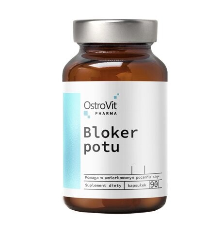 

OstroVit, Фарма, Блокатор пота, 90 капсул.