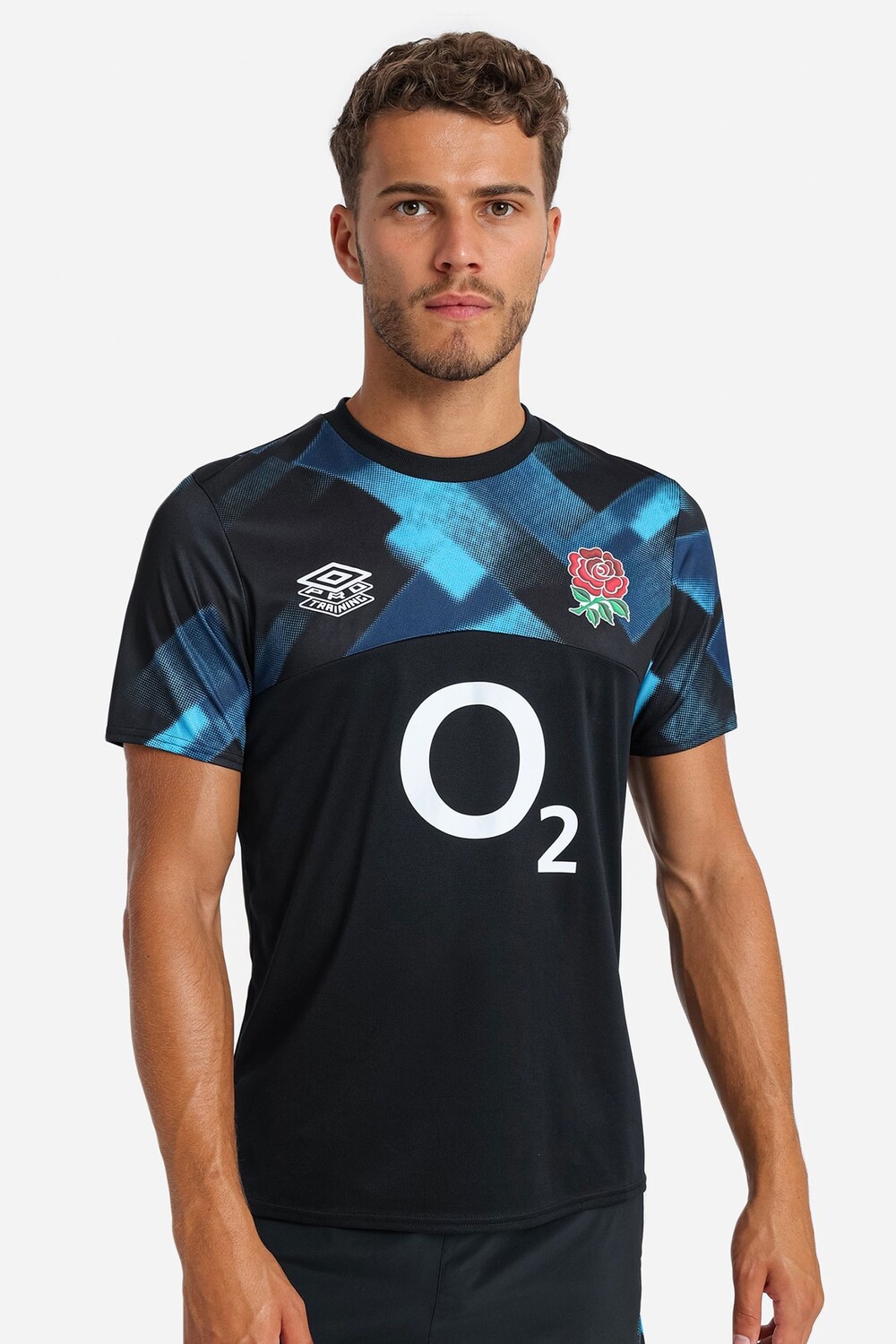 

Джерси Англии по регби для разминки O2 Umbro, черный
