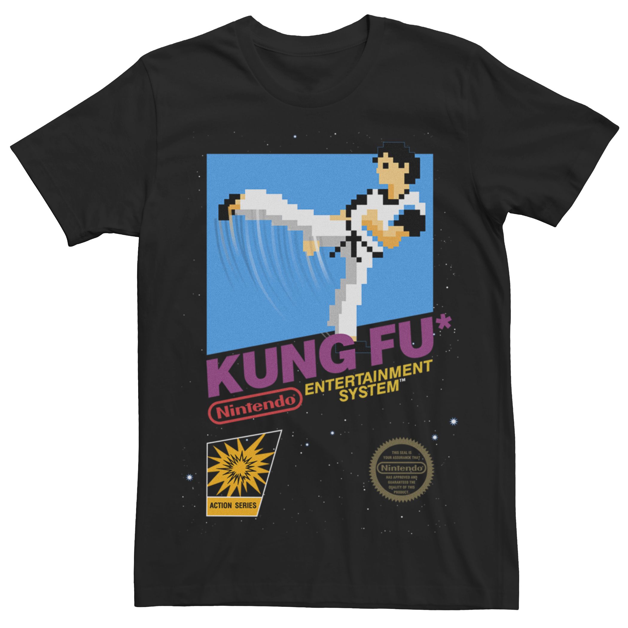 Мужская футболка NES Kung Fu Licensed Character мужская футболка kung fu гусь s красный