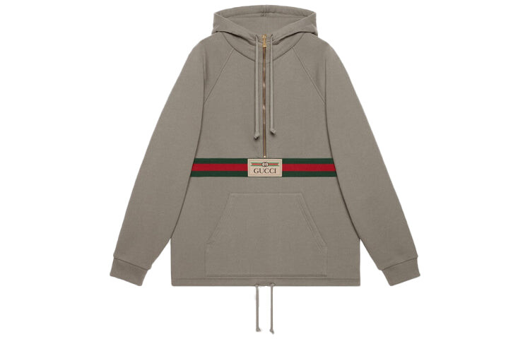 

Толстовка GUCCI Wmns FW21 с логотипом, серый