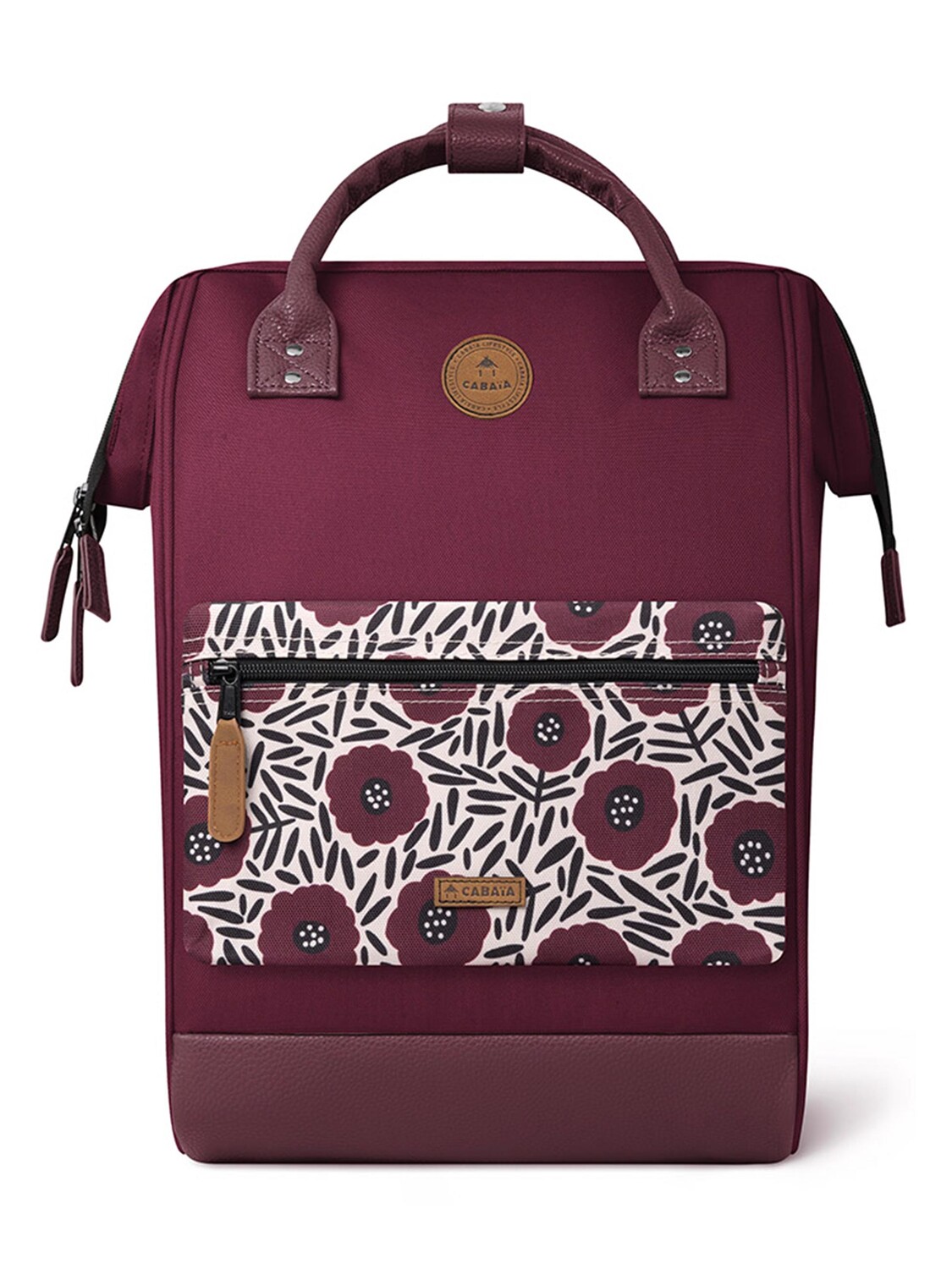 

Рюкзак Cabaia Tages Adventurer L Recycled, цвет Nice Bordeaux