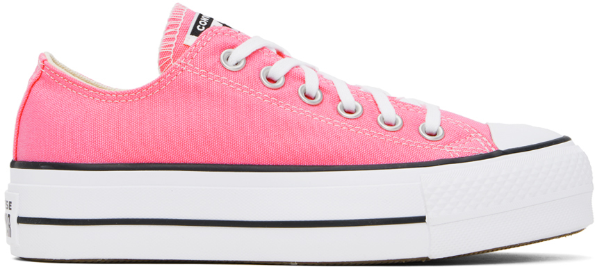 

Розовые кроссовки Chuck Taylor All Star Lift Converse, цвет Oops! Pink/White/Black