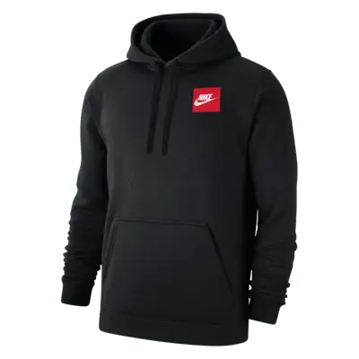 

Худи Nike Club Fleece, черный