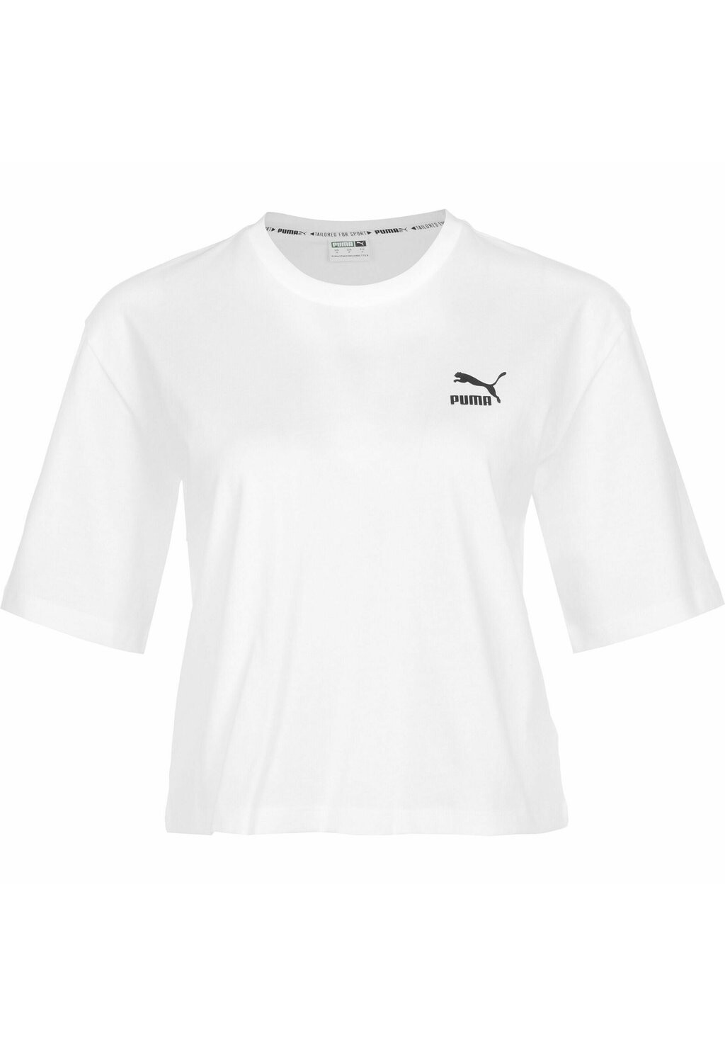 

Футболка с принтом Puma, белый