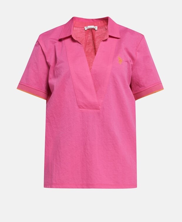 

Рубашка поло U.S. Polo Assn., бежевый