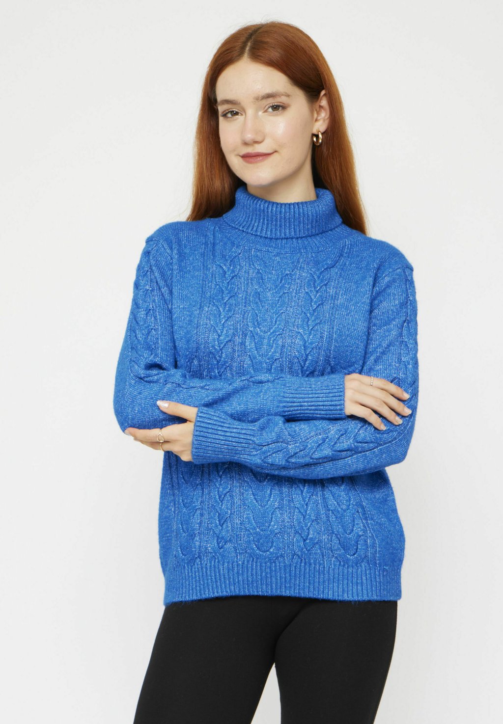 цена Вязаный свитер ROLLKRAGEN VICCI Germany, цвет blau