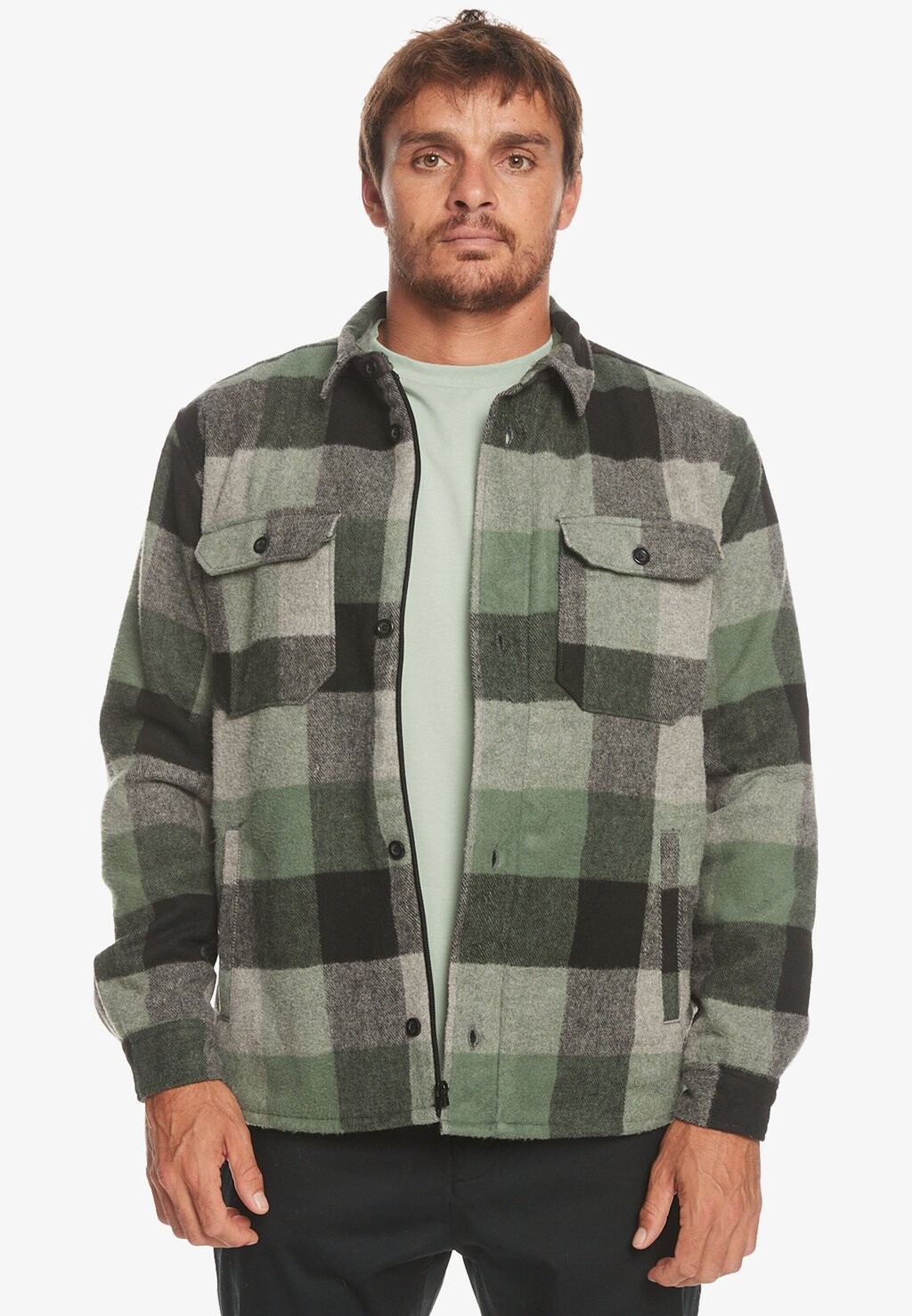 

Демисезонная куртка Quiksilver, антрацит, Серый
