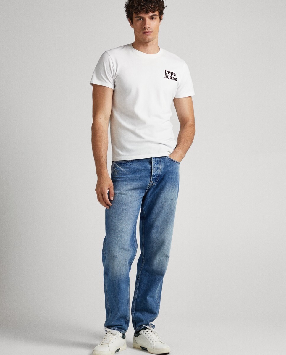

Свободные мужские джинсы Nils голубого цвета Pepe Jeans, светло-синий
