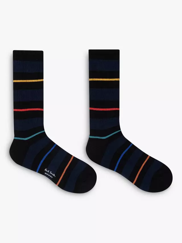 

Носки Paul Smith Gallagher Stripe Sport, цвет black/multi