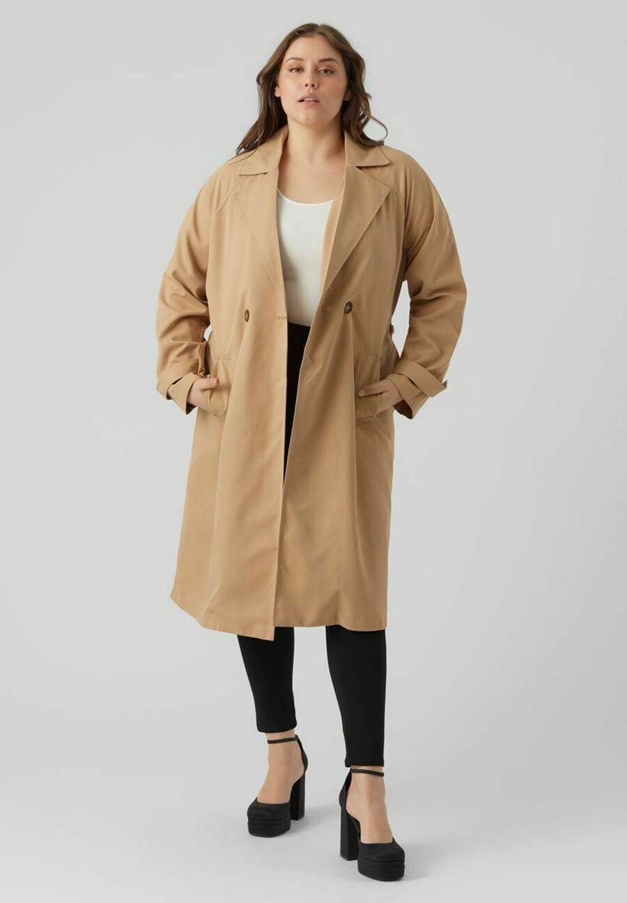

Плащ Vero Moda, бежевый