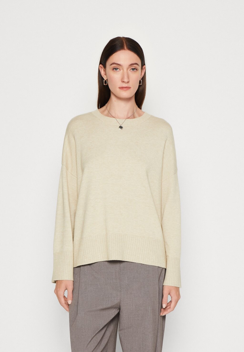 

Свитшот MSCH Copenhagen RACHELLE, цвет oatmeal melange