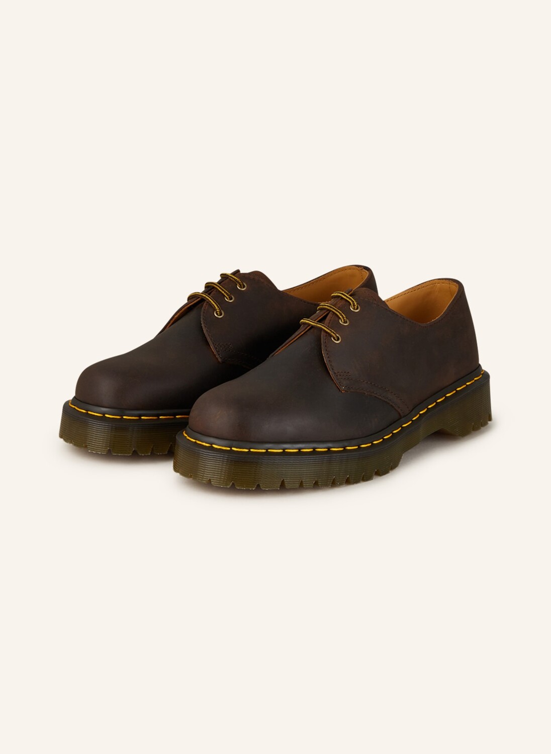 

Ботинки Dr. Martens Schnürer 1461 BEX 3 EYE, темно-коричневый
